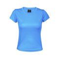 Camiseta técnica diseño de panal en espalda de mujer Tecnic Rox 135 Azul Claro M