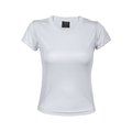 Camiseta técnica diseño de panal en espalda de mujer Tecnic Rox 135 Blanco S