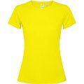 Camiseta técnica entallada para mujer Amarillo Fluor 2Xl