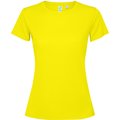 Camiseta técnica entallada para mujer Amarillo Fluor Xl