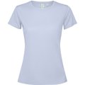 Camiseta técnica entallada para mujer Azul Zen Xl