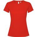 Camiseta técnica entallada para mujer Rojo Xl