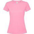 Camiseta técnica entallada para mujer Rosa Seda 2Xl
