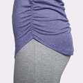 Camiseta técnica fruncida mujer