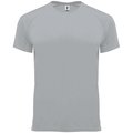 Camiseta técnica manga corta cuello redondo Gris Xl