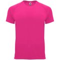 Camiseta técnica manga corta cuello redondo ROSA FLUOR S