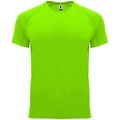 Camiseta técnica manga corta cuello redondo Verde Fluor M