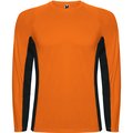 Camiseta técnica manga larga Naranja Fluor/Negro L