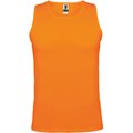 Camiseta Técnica sin Mangas Adulto/Niños NARANJA FLUOR 1/2