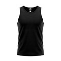 Camiseta Técnica sin Mangas Adulto/Niños Negro 1/2