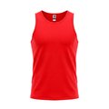 Camiseta Técnica sin Mangas Adulto/Niños Rojo 2Xl