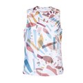 Camiseta técnica sin mangas estampada L