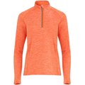 Camiseta Técnica Mujer Cuello Alto Puño Pulgar NARANJA VIGORE S