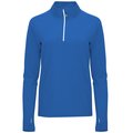 Camiseta Técnica Mujer Cuello Alto Puño Pulgar ROYAL M