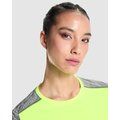 Camiseta Técnica Mujer Doble Tejido Bicolor