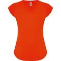 Camiseta Técnica Mujer Entallada NARANJA FUEGO L