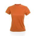 Camiseta técnica mujer transpirable en varios colores Naranja L