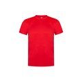 Camiseta técnica niña/niño buena transpiración varios colores Roj 6-8