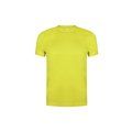 Camiseta técnica niña/niño buena transpiración varios colores Amarillo 6-8