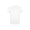 Camiseta técnica niña/niño buena transpiración varios colores Blanco 6-8