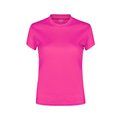 Camiseta técnica niña/niño buena transpiración varios colores Fucsi 6-8