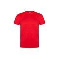 Camiseta técnica niña/niño buena transpiración varios colores Rojo 4-5