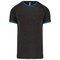Camiseta técnica poliéster interlock Gris 3XL