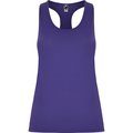 Camiseta Técnica de Tirantes Entallada Morado XL