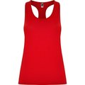 Camiseta Técnica de Tirantes Entallada Rojo L