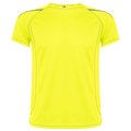 Camiseta técnica transpirable Amarillo Fluor 2XL