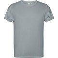 Camiseta técnica con bajo trasero más largo Gris S