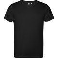 Camiseta técnica con bajo trasero más largo Negro 3Xl
