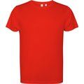 Camiseta técnica con bajo trasero más largo Rojo 3Xl