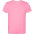 Camiseta técnica con bajo trasero más largo ROSA SEDA 16