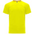 Camiseta Técnica Unisex Manga Ranglán Amarillo Fluor M