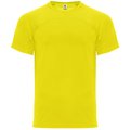 Camiseta Técnica Unisex Manga Ranglán Amarillo XS