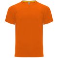 Camiseta Técnica Unisex Manga Ranglán NARANJA FLUOR XL
