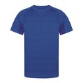 Camiseta técnica unisex transpirable ligera Azul S