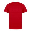 Camiseta técnica unisex transpirable ligera Roj L
