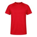 Camiseta técnica unisex transpirable ligera Roj Xl