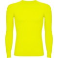 Camiseta Térmica Transpirable y Ligera Amarillo Fluor 3XS-2XS