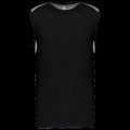 Camiseta tirantes deportiva bicolor Black / Fine Grey 3XL