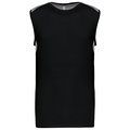 Camiseta tirantes deportiva bicolor Black / Fine Grey XS