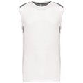 Camiseta tirantes deportiva bicolor White / Fine Grey XS