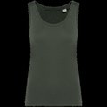 Camiseta de tirantes eco mujer Organic Khaki L