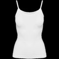 Camiseta tirantes finos mujer White XL/XXL