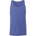Camiseta tirantes unisex algodón Blue Triblend L