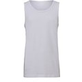Camiseta tirantes unisex algodón White S