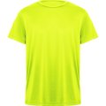 Camiseta Transpirable Manga Corta Amarillo Fluor S