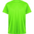 Camiseta Transpirable Manga Corta Verde Fluor L